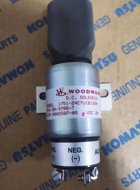 小松挖掘机PC128US/128UU-1-2原装熄火电磁阀600-815-7550