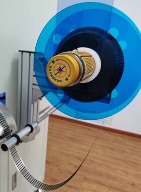 亚克力挡料盘贴标机膜切挡板气涨轴透明有机玻璃载带包装粘带挡片