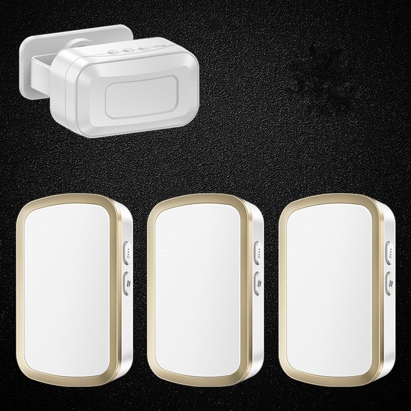 门口欢迎光临感应器店铺进门提醒你好语音提示报警器超市迎宾门铃