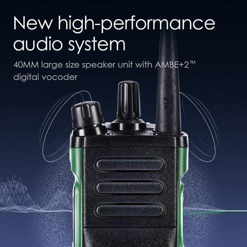 新款锋DM-32DMR对讲机4000信道户外大功率远距离通话数字对讲机