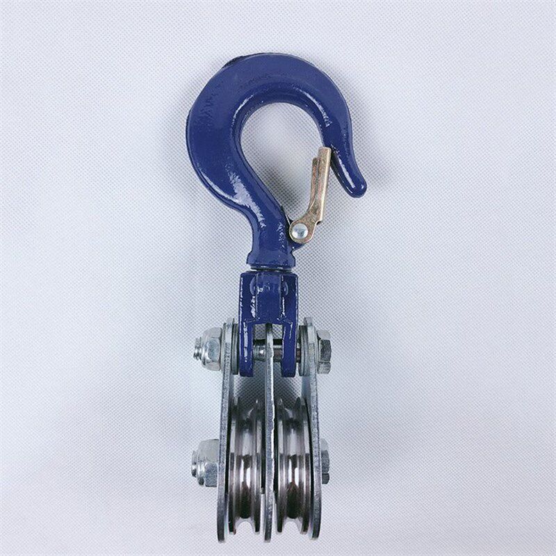 促组葫芦吊钩吊环滑轮滑轮动家用电动车新线滑起重单轮放滑轮定向