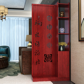 屏风隔断客厅玄关柜简约门厅现代时尚 饰柜简易双面 屏风柜创意装