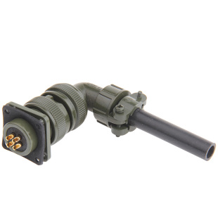 MS3108A 14S MS5015 航空插头 MS3102A 弯头 4芯美军标