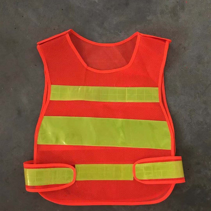 包邮红色反光衣反光背心  反光安全服 骑行反光背心 反光马甲秒杀