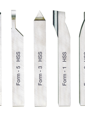 PROXXON迷你魔 5件套含钴高速钢车刀组 8*8*80mm(5支组)NO24530