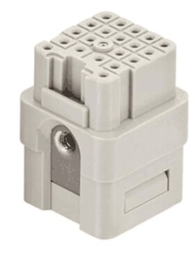 Harting 浩亭插片 Han Q  母 21路6.5A 冷压重载连接09120213101
