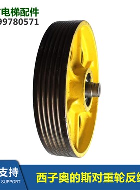 XAA/HAA266M11/M12/M13/AT5/AT6/AT9电梯配件对重轮反绳轮