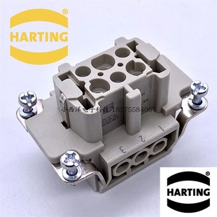 6针母芯 09330062701 HAN 浩亭插头 HARTING哈丁重载连接器