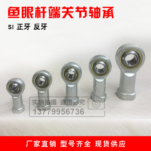 鱼眼杆端关节轴承SI5 SI6 SI8 SI10 SI12 SI14 16 18 20 22 25 TK