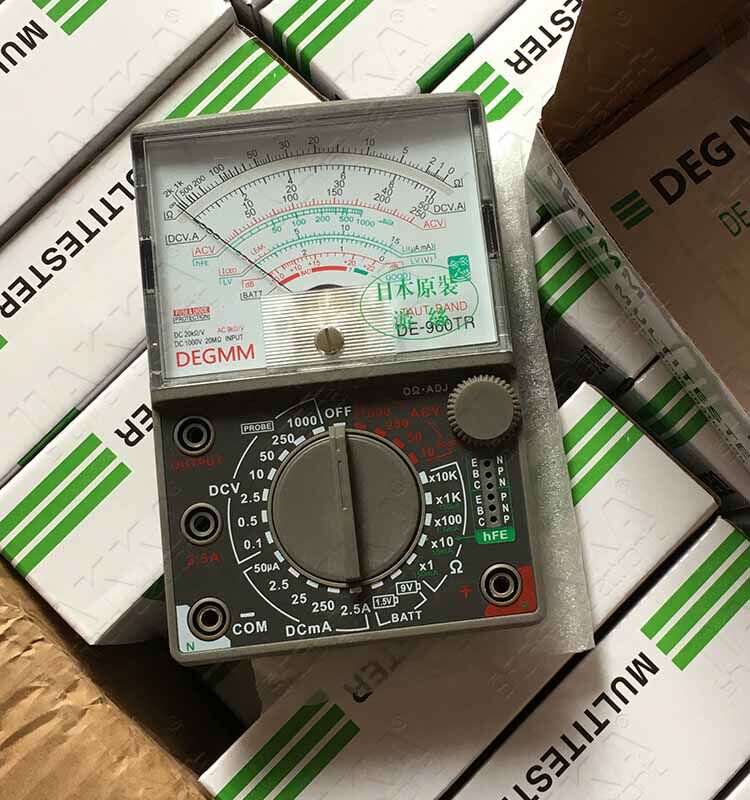 台湾YF-370A指针式万用表 日本原装游丝de-960tr指针万用表