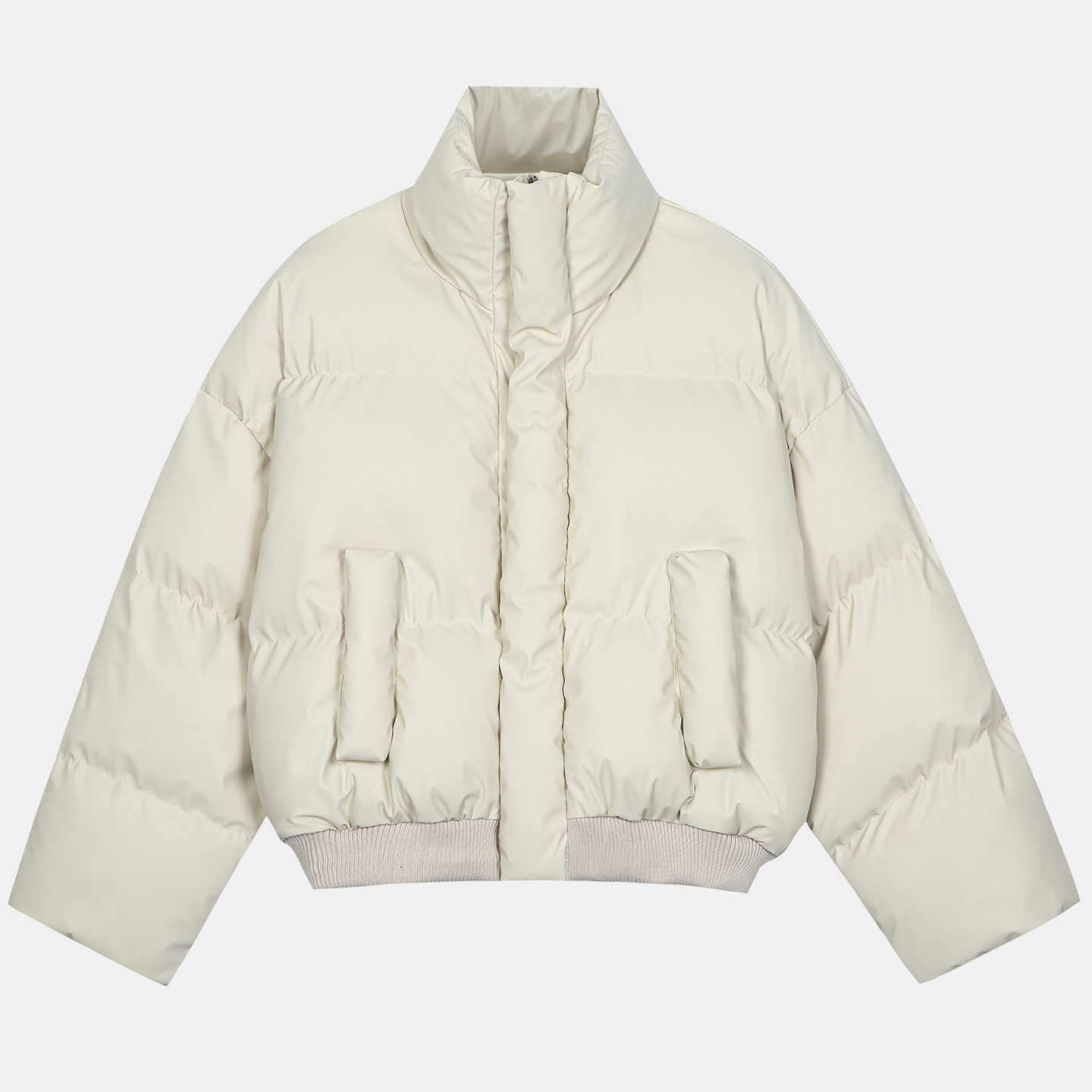 DESIGNSECRETS 25FW美式PU皮防风保暖短款棉服男复古cleanfit外套