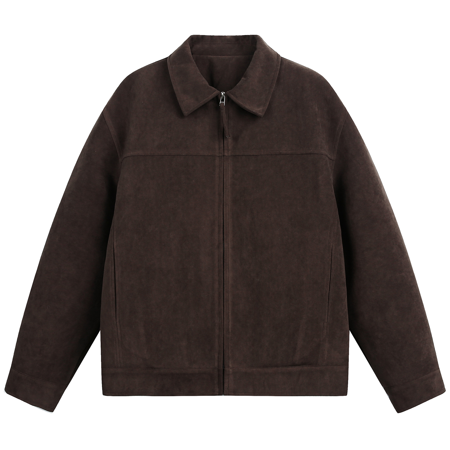 DESIGNSECRETS 25FW美式高级感麂皮翻领棉衣男宽松短款棉服外套潮