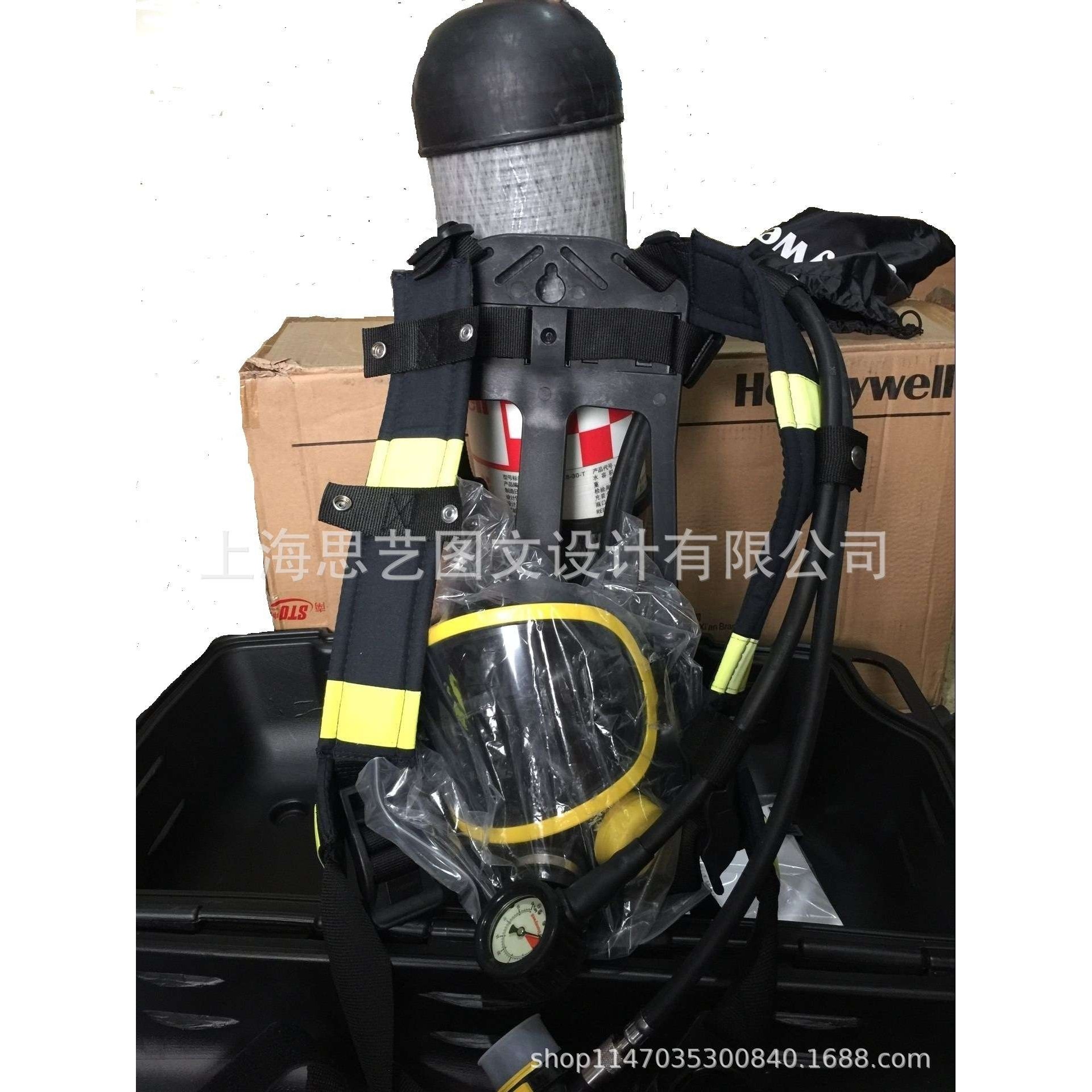 C900 SCBA123K自助式压缩空气呼吸器6.8L气瓶带表(C850 SCBA215)