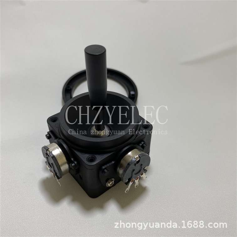 CHZYELEC摇杆控制杆二轴二维摇杆电位器 ZY-D202A-R4 10KΩ电阻
