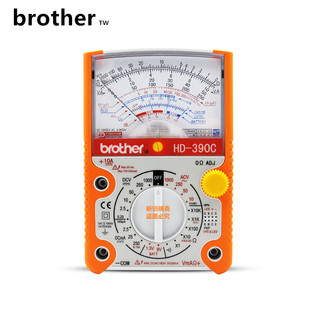 台湾兄弟390C专业全保护万用表HD470A 指针式机械电工维修万能表