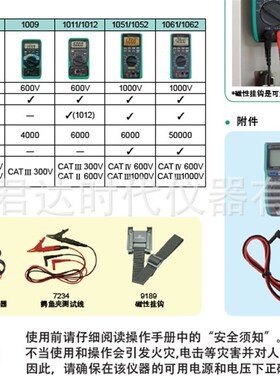 克列茨 KEW 1020R 数字式万用表 日本共立KEW1020R万用表