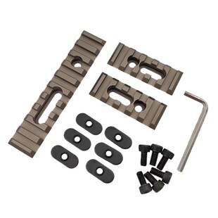 MOE金属导轨锦明9圆筒护木导轨MOE/M-LOK/KEYMOD金属护木片