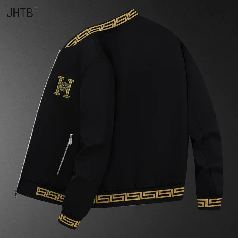 夹克外套男秋季款刺绣夹克棒球服