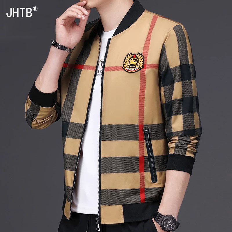 夹克外套男士秋季新款立领棒球服