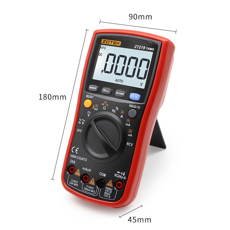 万用表数字高精度全自动电工维修电工万能表四位半多功能大电容