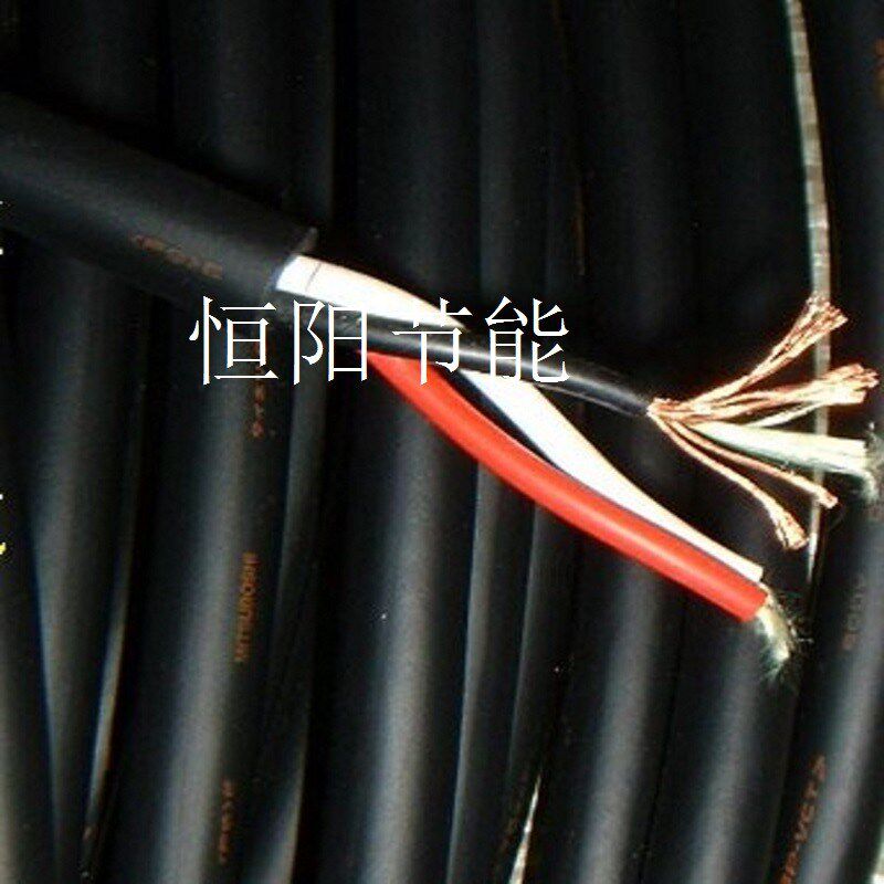 日本进口3芯4芯0.75平方电缆线18AWG拖链电源线耐折高柔性VCT600V