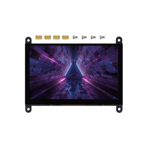 全新5寸RGB电容触摸液晶屏显示屏模块 兼容原子/野火 STM32开发板