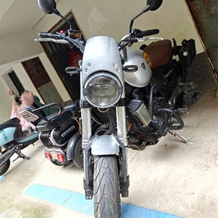 适用于赛科龙RE560大灯网罩灯网 宗申SR600改装大灯保护网罩灯罩