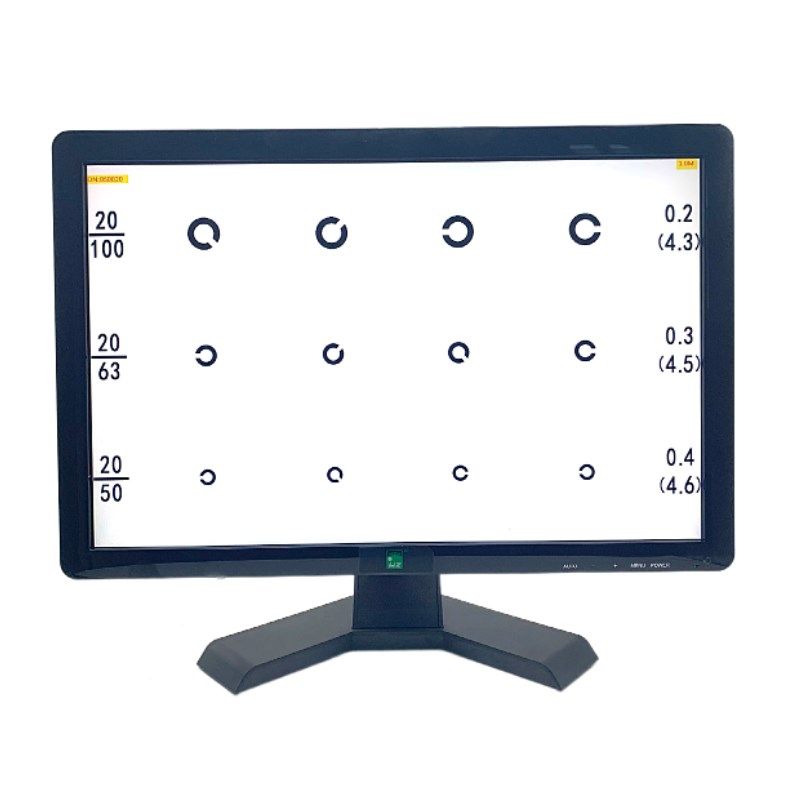 验光液晶视力表 19寸遥控视力表 视功能检查投影仪 验光显示屏
