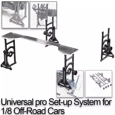KKPIT 1/8电房油房模型车通用调车尺套装调车工具高精度带刻度RC