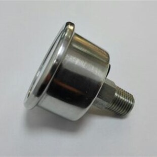 不锈钢轴向防腐压力计 耐高温压力表 140psi 10bar 直径40mm