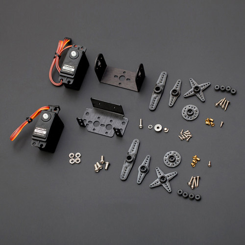 DFRobot自营店 2自由度DF05BB舵机云台 FIT0045