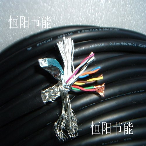 进口10芯0.2平方双绞屏蔽线信号控制线电机编码线拖链双屏蔽高柔