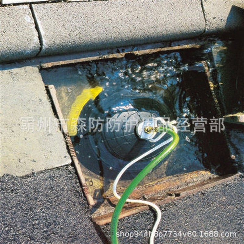 VETTER小型沟渠密封袋沟壑密封袋脚踏充气式管道密封袋现货