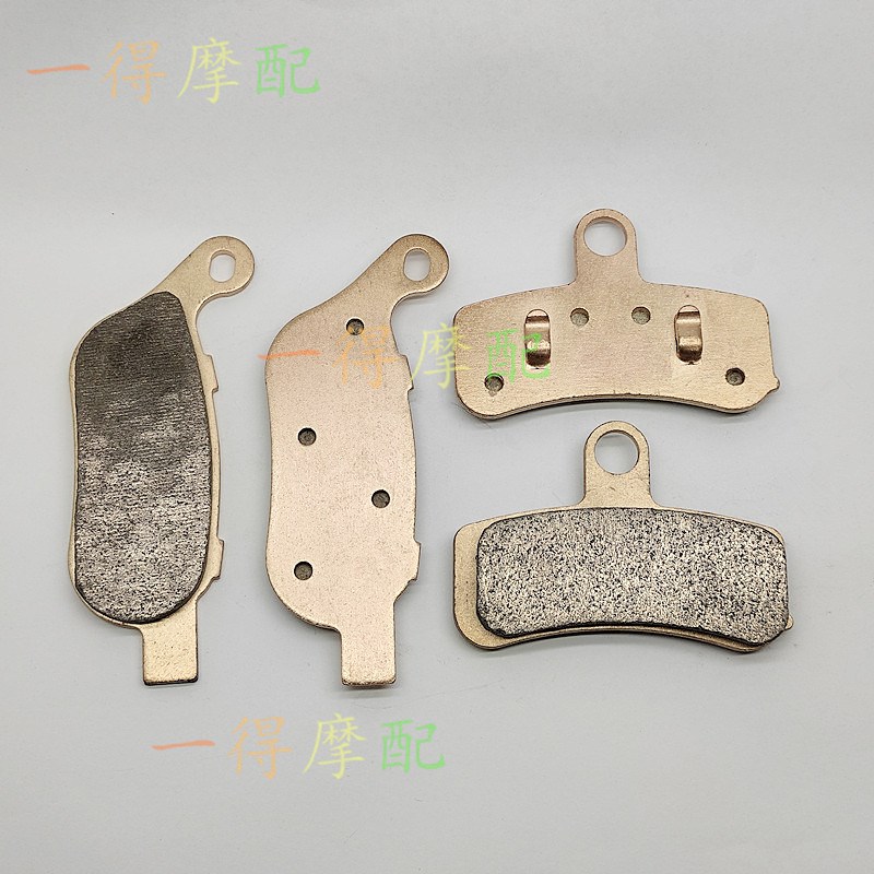 适用哈雷FXS blackline黑线 FXCW Rocker FXCWC 火箭前后刹车片皮
