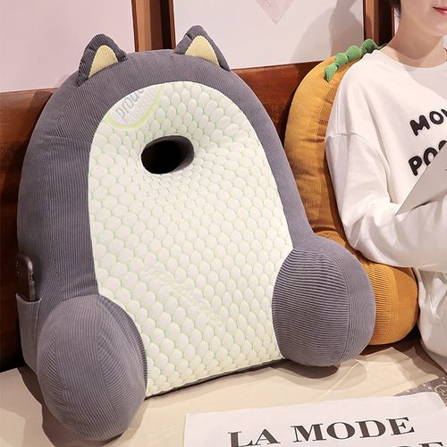 床头靠枕大靠背宿舍床上护腰靠垫椅子腰枕腰垫夏季客厅沙发抱枕