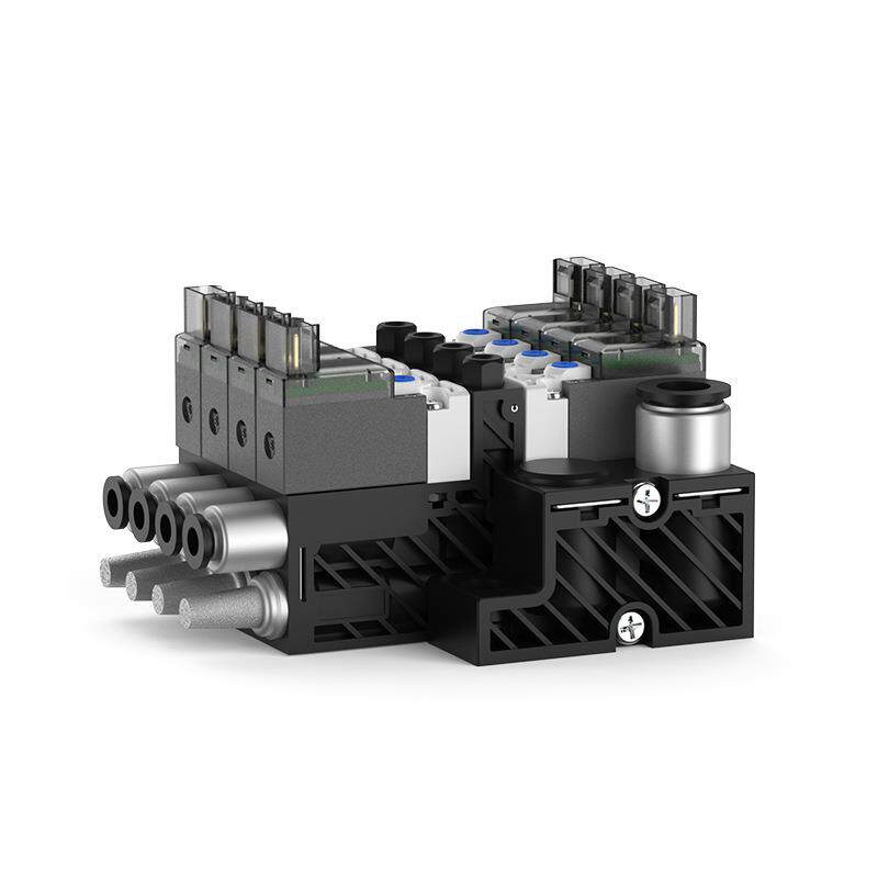 4联集成式真空发生器电磁阀小型轻量可自动破空排气不带表SVN系列