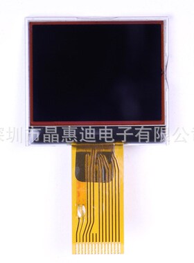 液晶屏/12864/SPI/1.5英寸/COG/点阵/黑底白色/名显