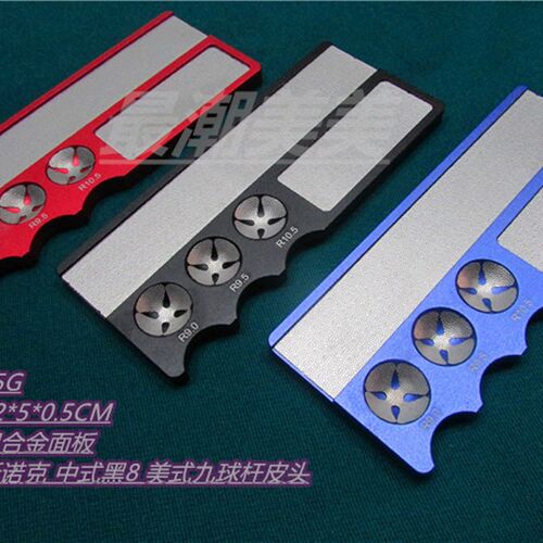 包邮彩色皮头弧度修理工具多功能E皮头针板锉板球杆皮头打磨器