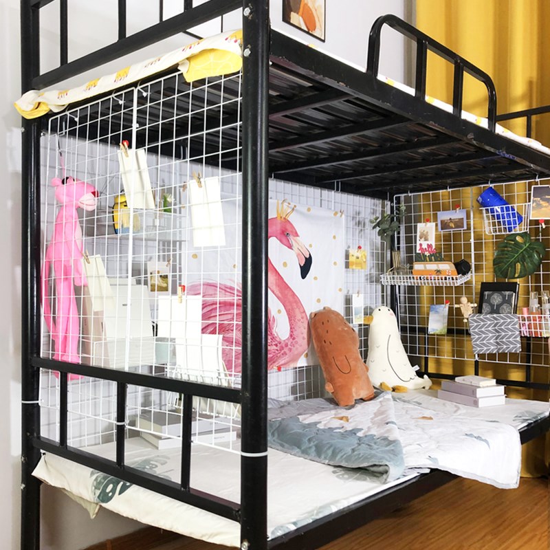 皮特尼宿舍床帘支架蚊帐杆子寝室神器收纳整理床上置物架空间简约