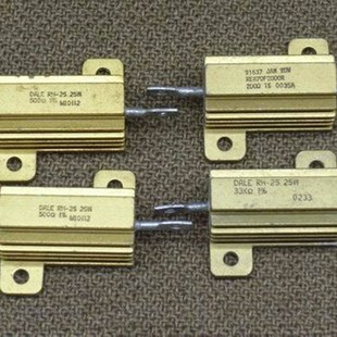 精度1% 68K 拆机进口大功率DALE电阻20W 0.1欧