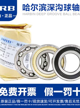 HRB哈尔滨正品速轴承6305 6306 6307 6308 63092Z 2RZ P5深沟球