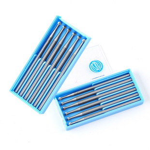 电动雕刻刀木工技工蜡型牙机雕刻刀头核雕刀橄榄核固美车针厚飞碟