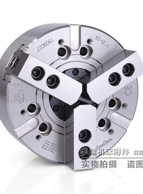 进口台湾通福TONGFOU高精度三爪中空液压卡盘TF3B-05 06 08 10