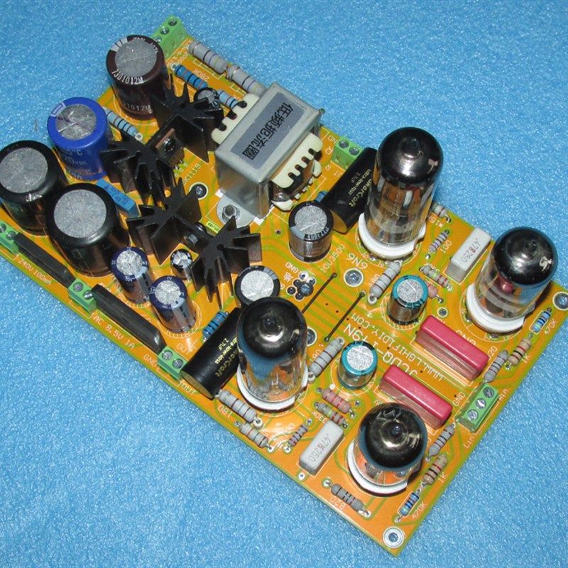 6N3 +6N6  SRPP前级放大板 场效管高压电子滤波/延时供电JCDQ149N