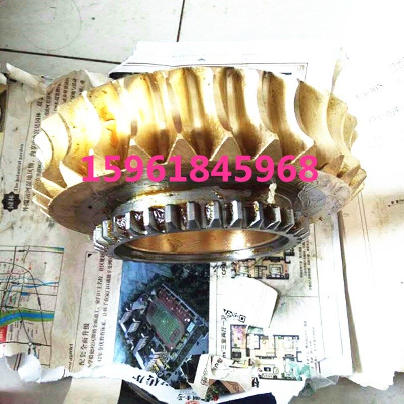 无锡机床厂 险峰机床厂M1080B M1083导轮铜涡轮 涡杆 蜗杆轴