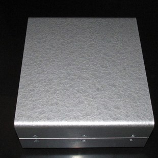 无源前级机壳豪华厚实铁机壳长210深188高81mm花纹烤漆音响DIY用
