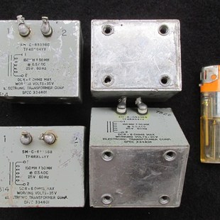 美国军规高档铁壳密封油浸扼流圈150mH 6欧姆 500mA