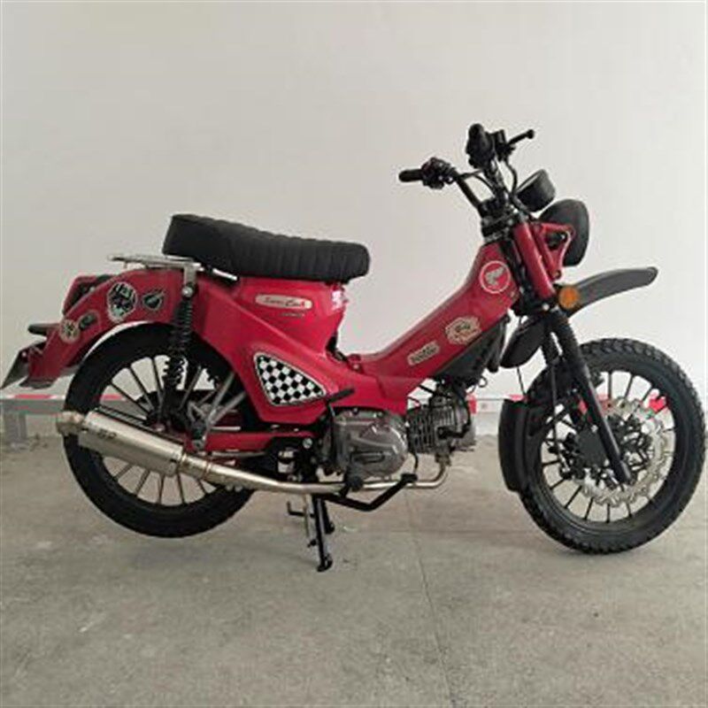 适用宗申野米125都市版排气覆古高流量浑厚改装不锈钢全段消声器