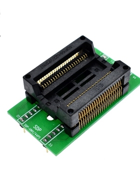 宽体 SOP44烧录座 贴片PSOP44转直插DIP44 烧录座 SOP44/SOIC44