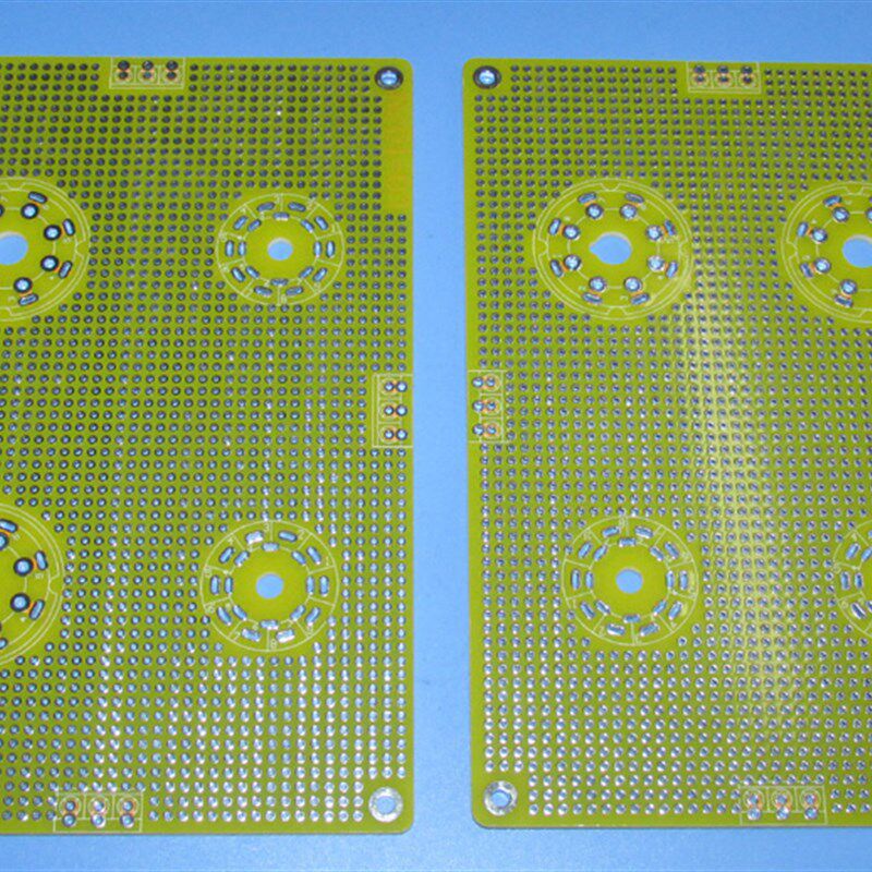 可装2个7脚/9脚2个4P1S万能板洞洞板 适合8脚电子管制作LG107G